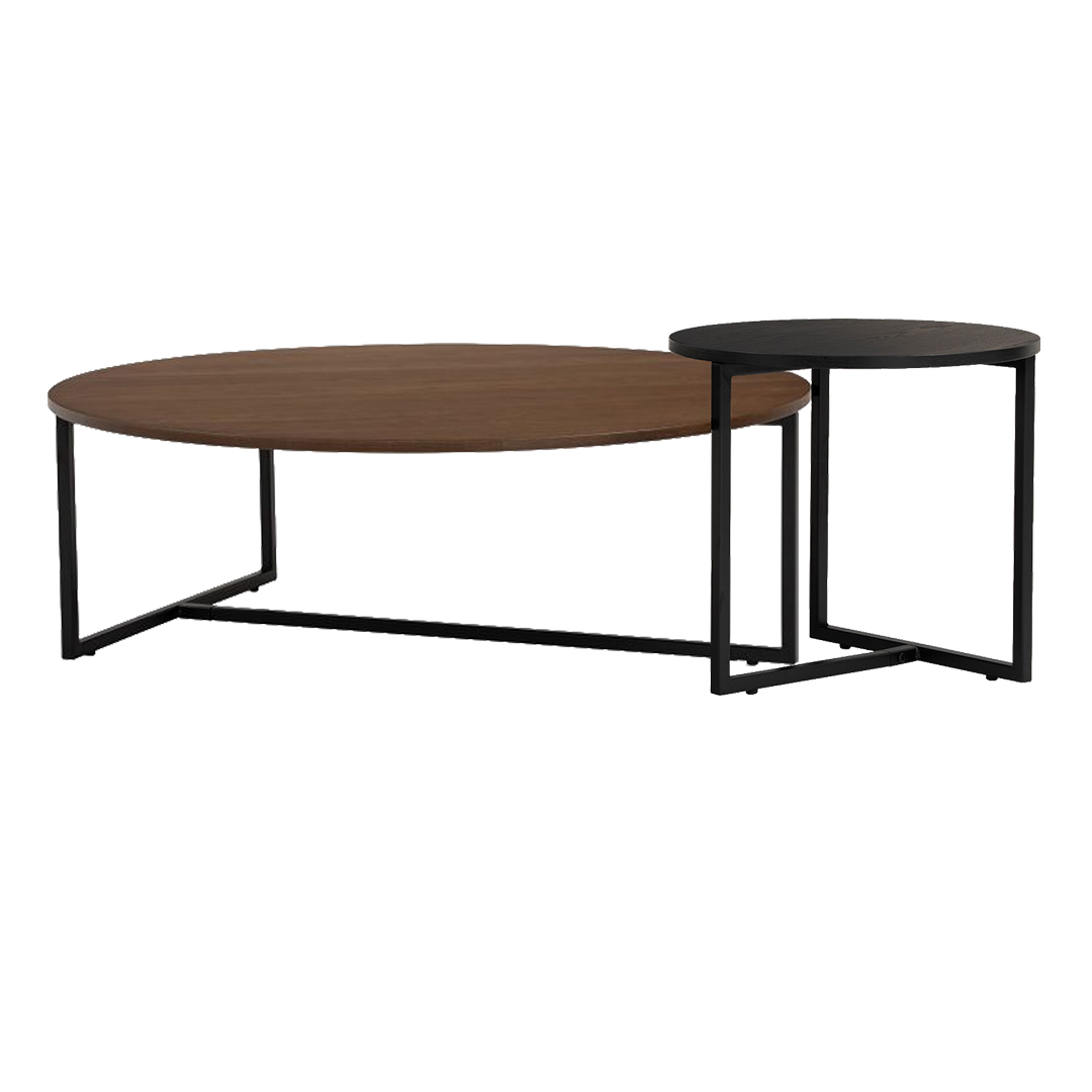 旋轉圓邊桌-大圓.小圓桌